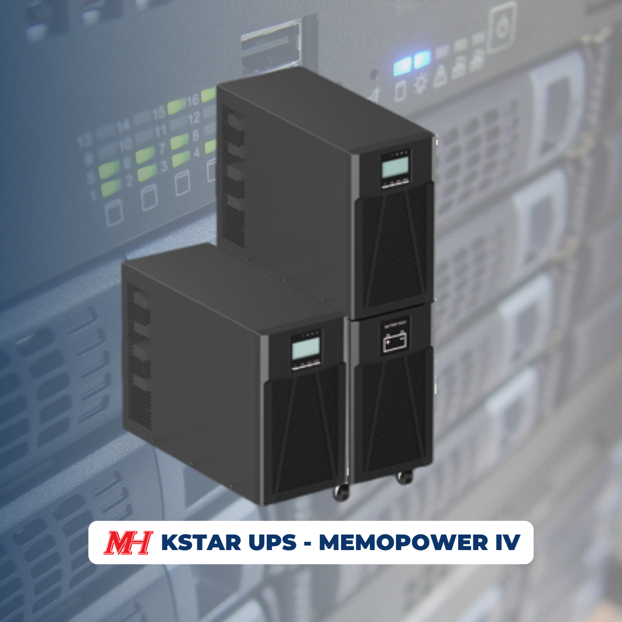 Bộ lưu điện UPS Online Kstar Memopower IV (6-10kVA)